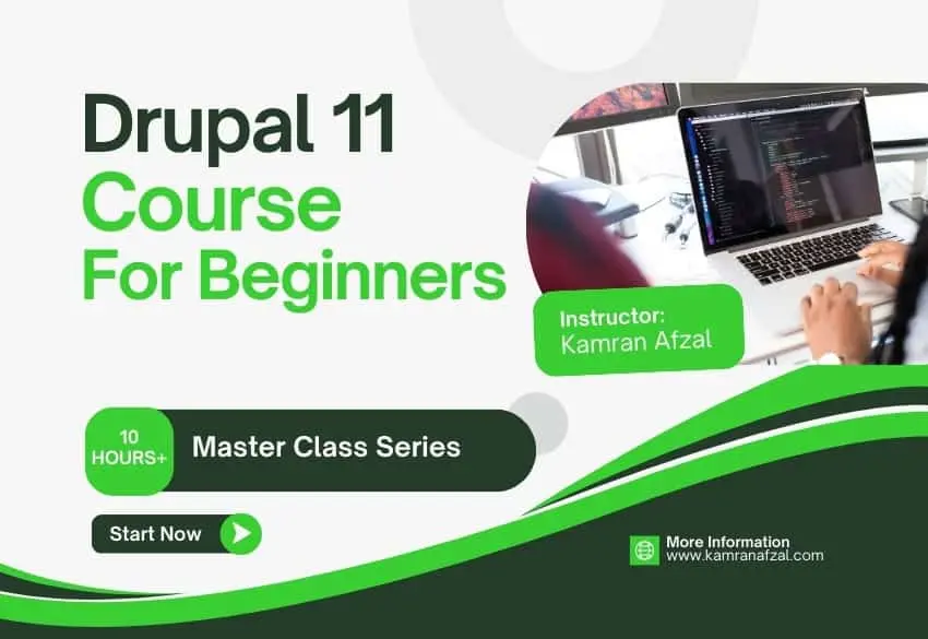 Drupal 11 Master Class Series
