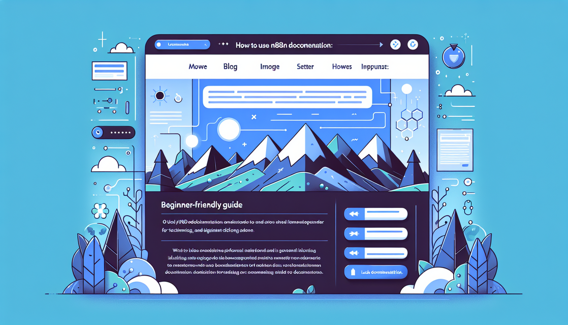 How to Use n8n Documentation: Beginner-Friendly Guide